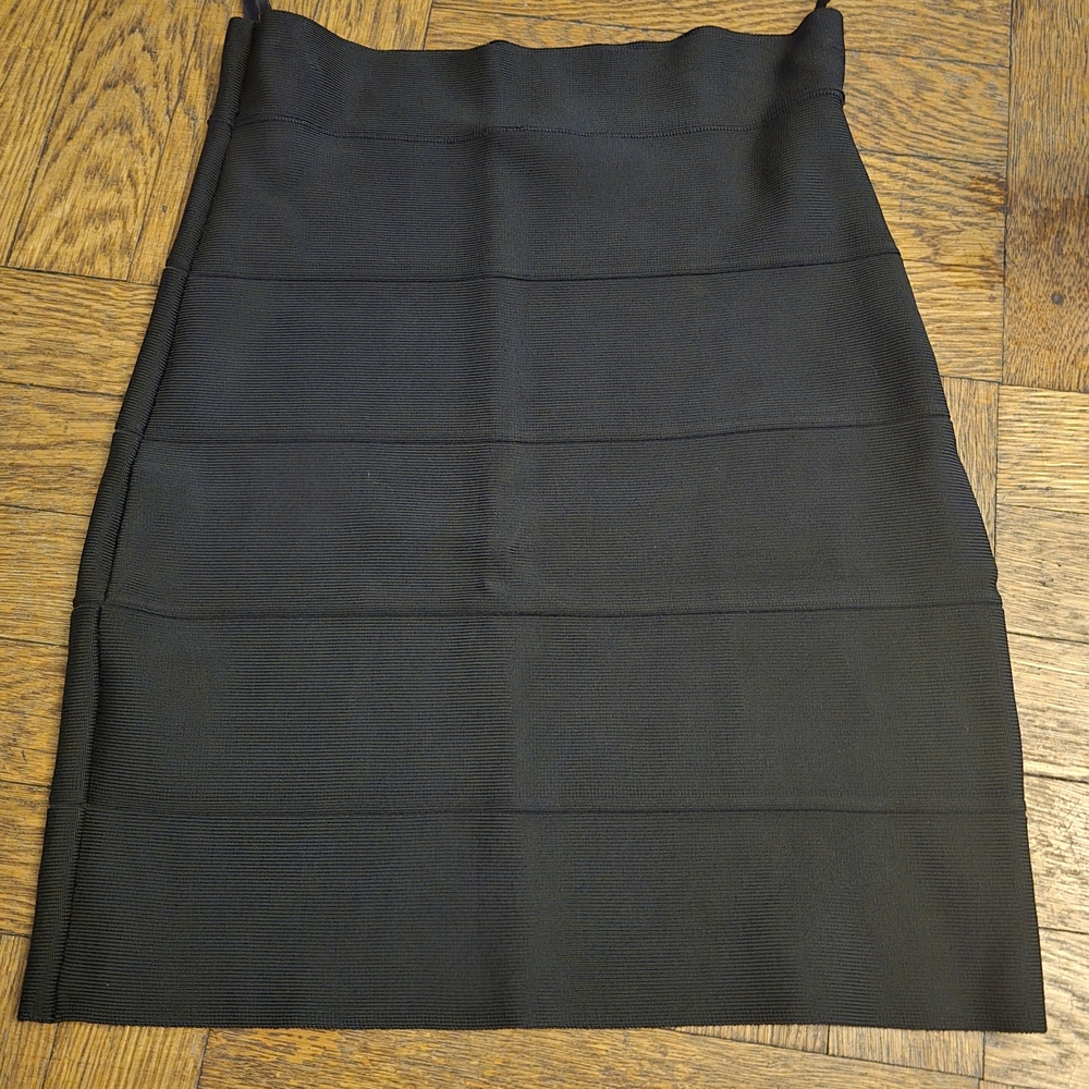 BCBGMaxAzria Black Pencil Skirt